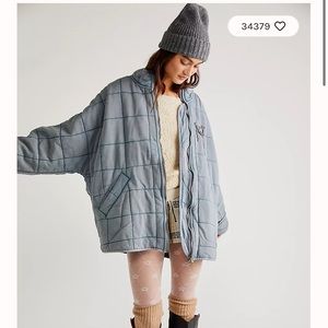 Dolman Quilted Knit Jacket